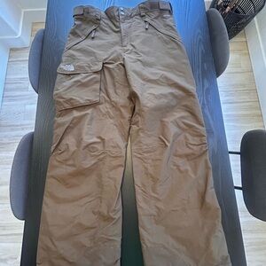 The North Face HyVent Men’s L Brown Waterproof Snowboarding Ski  Pants